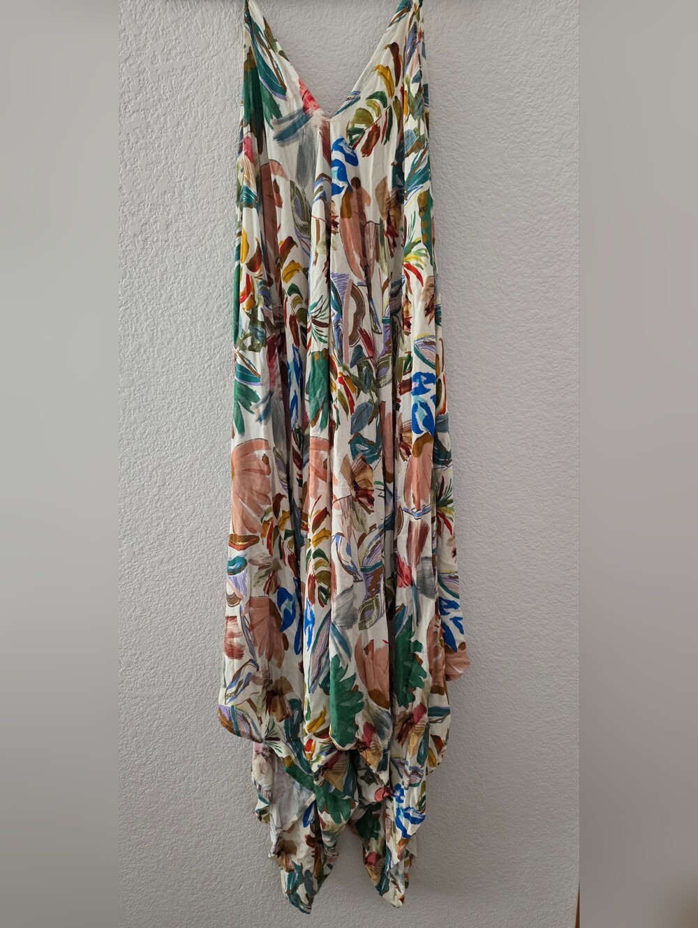 Women’s Floral Multicolor Flowing Romper